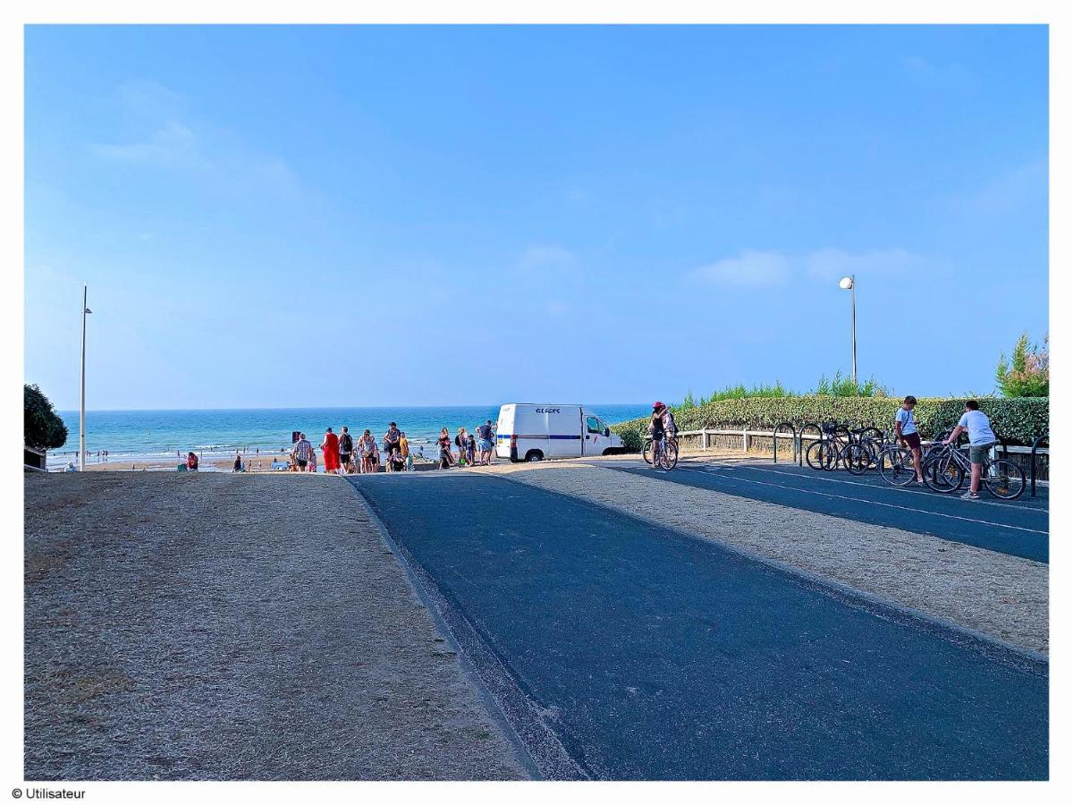 Cabourg, Appartement Plain Pied Avec Terrasse Acces Direct A La Plage מראה חיצוני תמונה